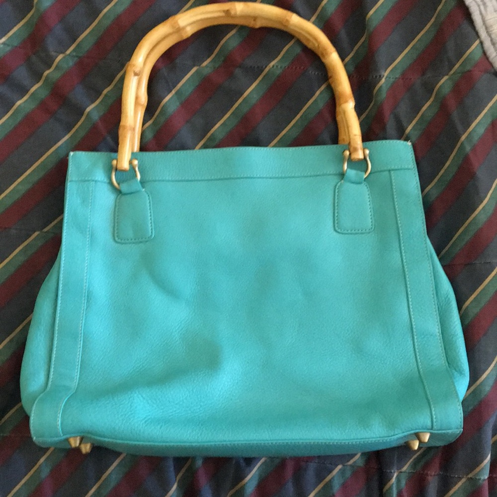 Aqua Trina Turk Bag